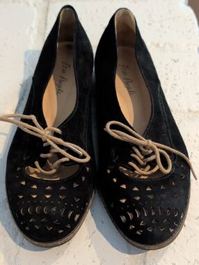 Free People Saude lace-up oxford shoes.